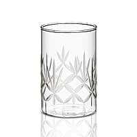 Borosil 295 ml Set of 6 pcs Meadow Vision Transparent Drinking Glass | Borosilicate Glass Tumblers for Water, Cold Drinks, Juice| Flame Proof, Microwave & Dishwasher Safe | for Daily use & Gifting