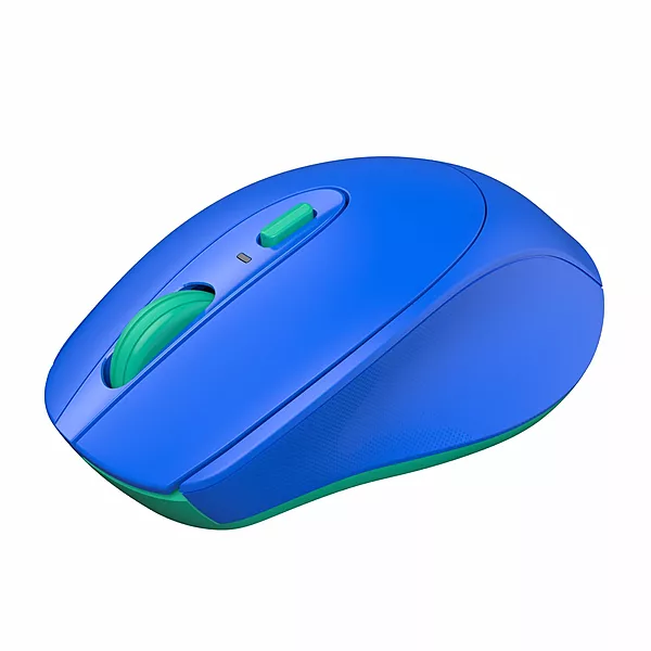 Portronics Toad 31 Wireless Mouse – 2.4GHz Connectivity | USB Receiver | 10m Working Distance | Ergonomic Design | Adjustable DPI | Auto Power Saving | Laptop & PC Compatible | Blue
