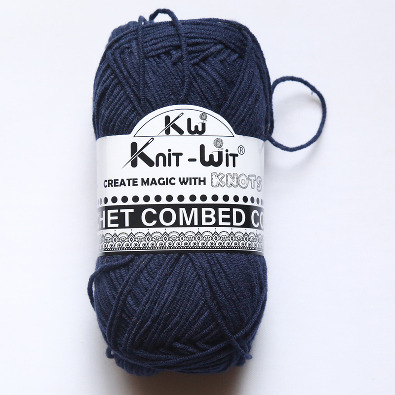 Crochet Combed Cotton Yarn 51