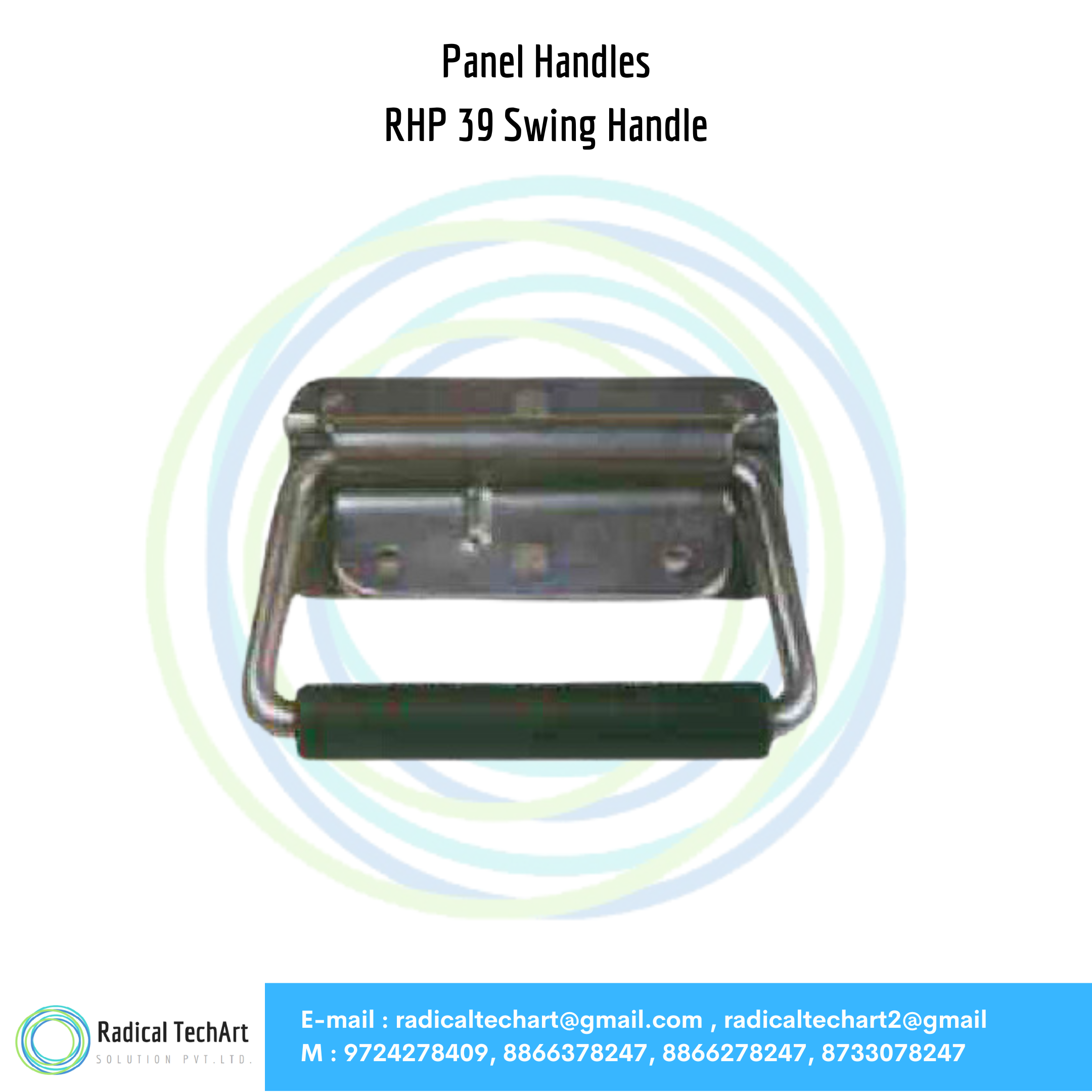 RHP 12,39, PLL 004, RHM 90,SS  Panel Handles