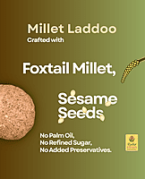 Millet Laddoo - 200 g | with Jaggery | Vegan | Gluten Free