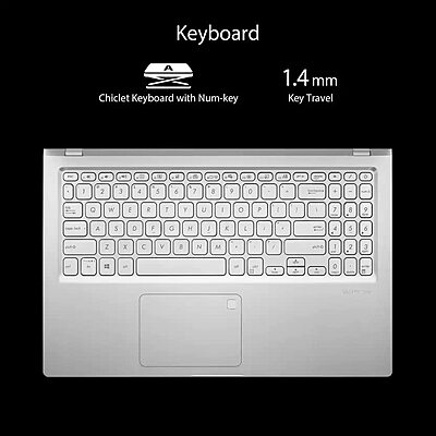 Open Box ASUS Vivo Book 15 (2022) Intel C. i3 10th Gen 1005G1 - 8 GB/512 GB SSD (X515JA-EJ392WS)