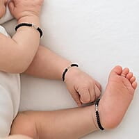Silver Born Babies Anklets