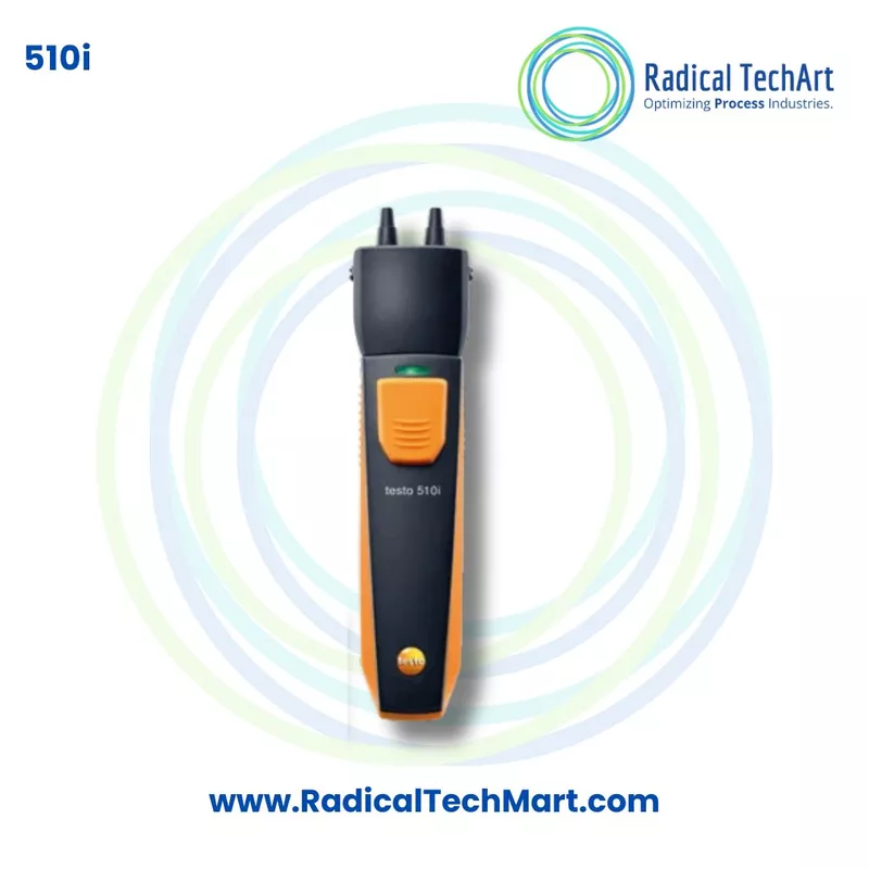 Testo 510i Differential Pressure Meter with Smartphone Operation