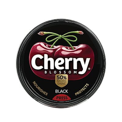 Cherry Blossom Shoe Polish Black 40gm