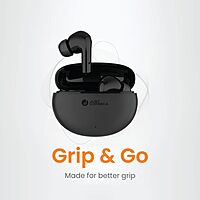 Just Corseca Soul Sync Pro TWS Earbuds – Bluetooth 5.3 | 10mm Drivers | 40H Playtime | Black