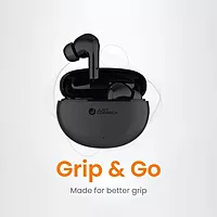 Just Corseca Soul Sync Pro TWS Earbuds – Bluetooth 5.3 | 10mm Drivers | 40H Playtime | Black