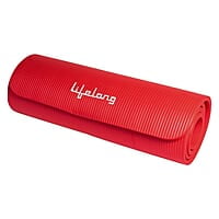 Lifelong Foam 13mm Extra Thick Yoga and Exercise Mat with Carrying Strap, Medium