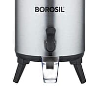 Borosil Stainless Steel Hydra Wonder Jug, 7.6 Liter, Silver