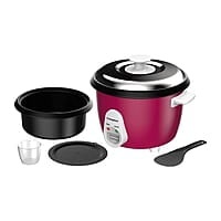 Crompton Harvest Pro Food Grade Non-stick Rice Cooker with 1.8 liter capacity Instant 15 miin cooking additional cooking bowl