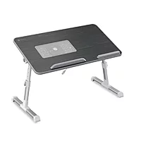 POR 1380 My Buddy Plus Portable Laptop Table – Cooling Fan |Black | 1 Year Warranty