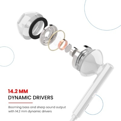 Portronics Harmonics Z5 Wireless Bluetooth Stereo Headset with 33Hrs Playtime, Double EQ Mode, 14.2 mm Dynamic Drivers, Click Action Buttons(White) Portronics Harmonics Z5 Wireless Bluetooth Stereo Headset with 33Hrs Playtime, Double EQ Mode, 14.2 mm Dynamic Drivers, Click Action Buttons(White)