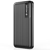 Lapcare Smart Tank III LPB‑414: 10,000 mAh slim power bank with 12 W fast charging, dual USB-A output, LED indicator & multi‑protection circuit.