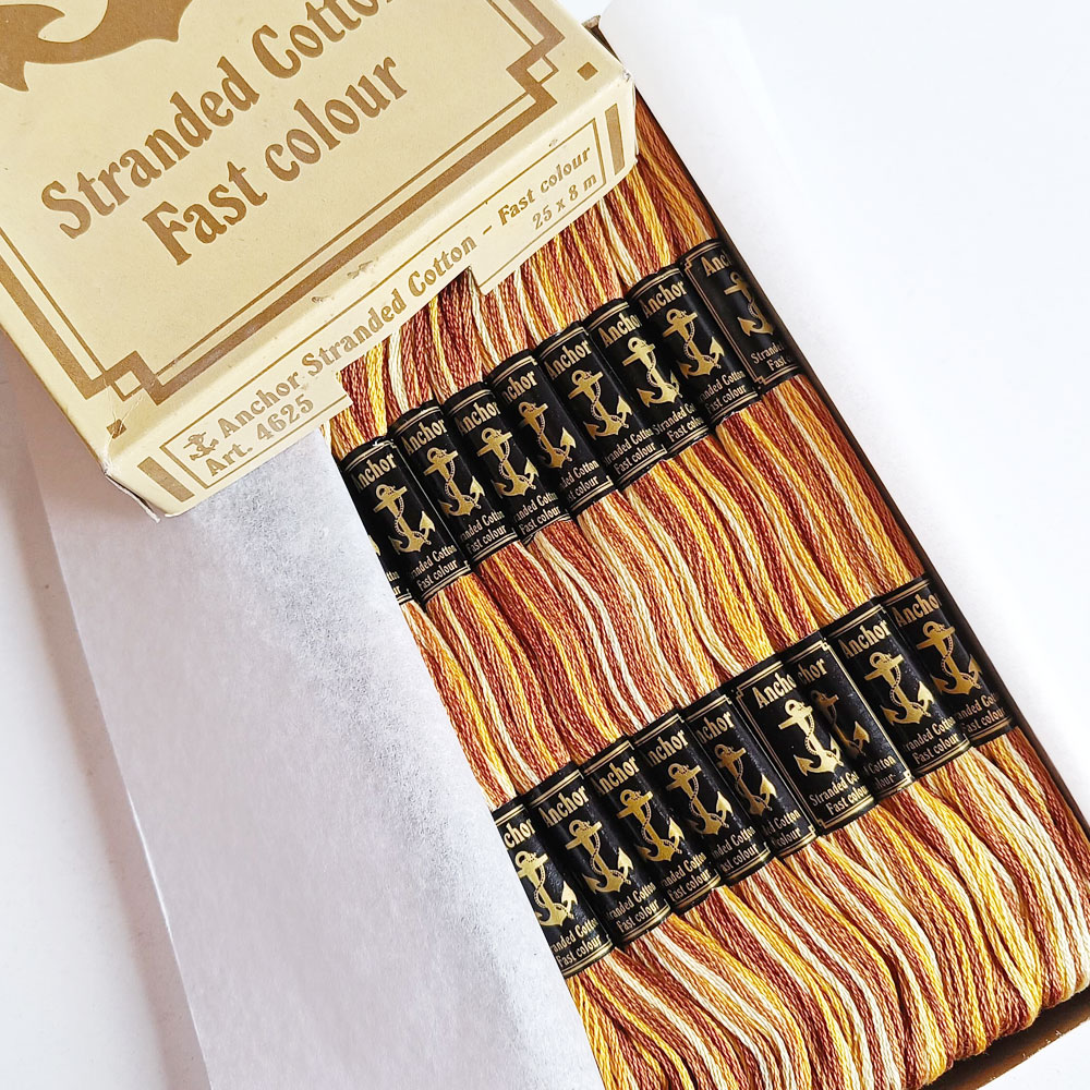 Anchor  Embroidery Thread 5123- Vintage-Full Box