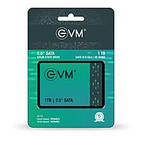 EVM 1TB NVMe Gen3 SSD – M.2 Internal SSD | Up to 2500MB/s Read | 5-Year Warranty