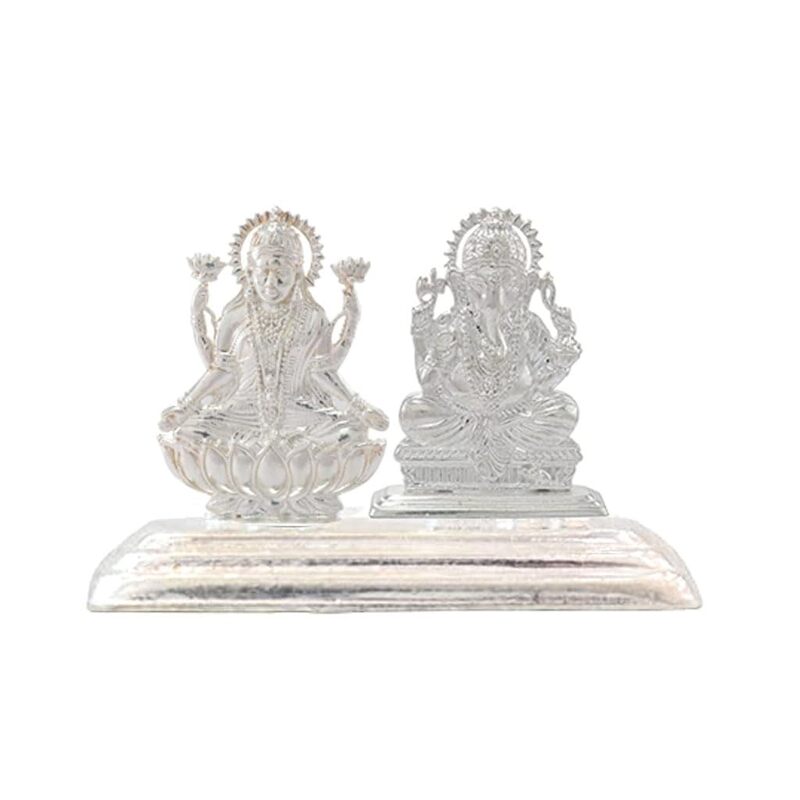Silver Lord Ganapathy, Lakshmi Idol