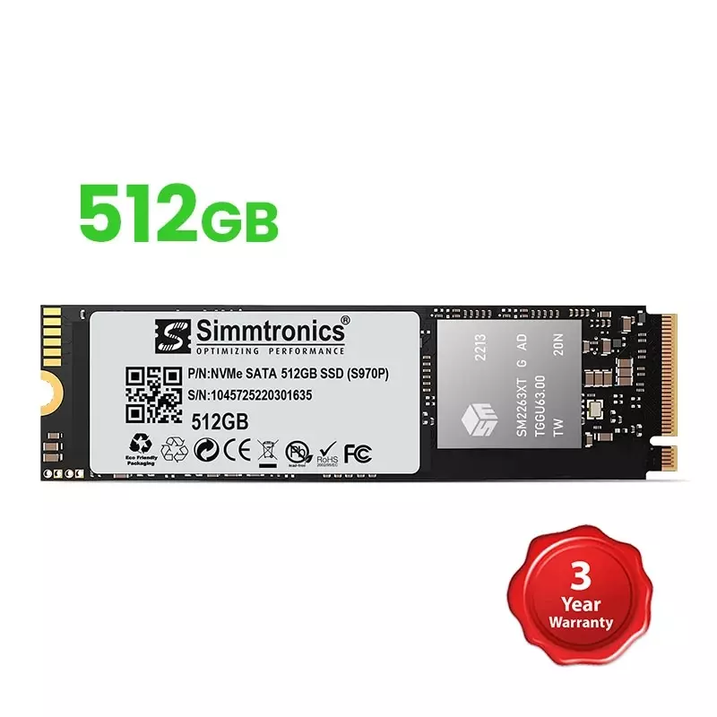 Simmtronics S970P Pro NVMe SSD 512GB