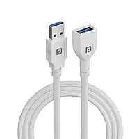 Portronics USB Male to Female Cable – 1.5m, High-Quality Design ( Black )