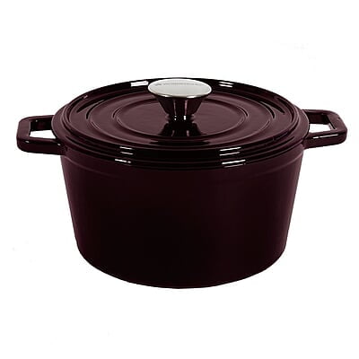Wonderchef Ferro Cast-Iron Casserole with Lid- 24cm, 3.6L, 4.5mm