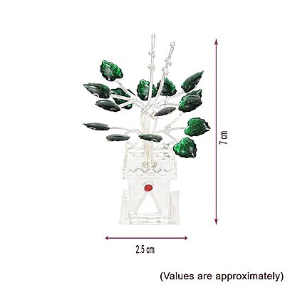 Silver Tulasi Madam / Tulsi Plant