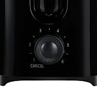 Faber FT 900W BK 900-Watt 2-Slice Pop-up Toaster (Black)