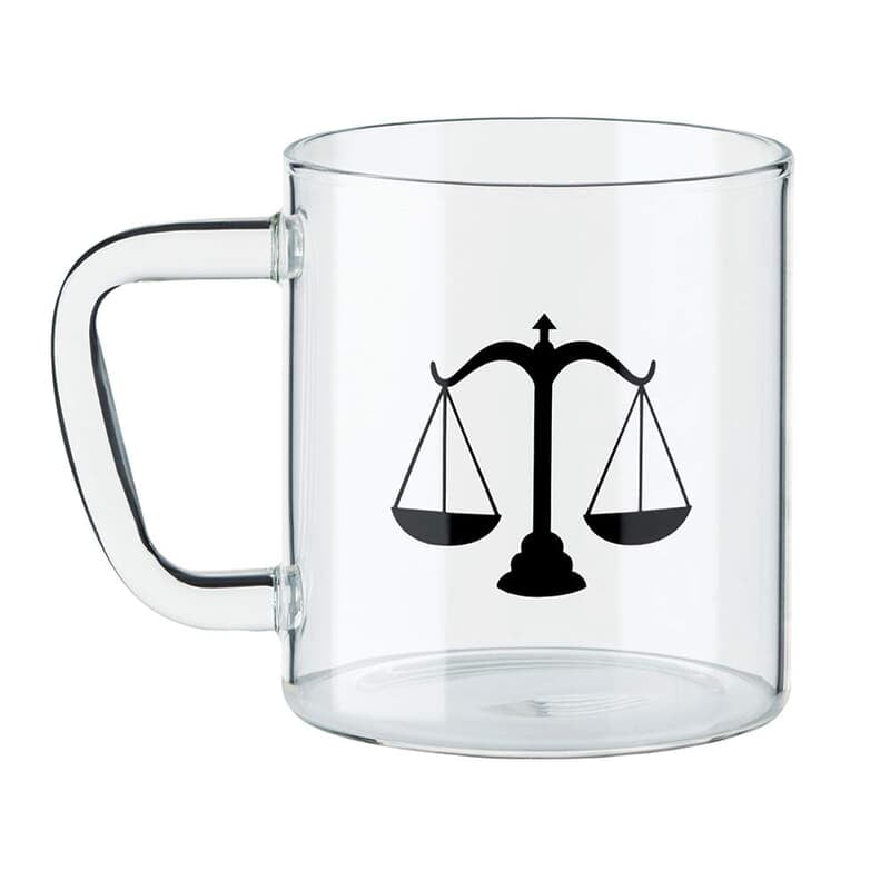 Borosil Glass Tea Cup - 1 Piece, Libra Transparent, 305ml