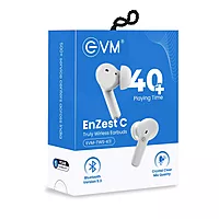 EVM TWS-K11 EnZest Earbuds - White