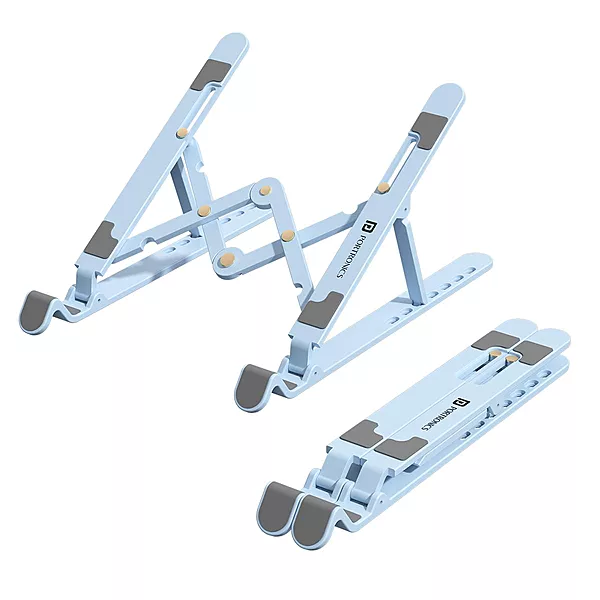 POR 2140 My Buddy K Lite Portable Laptop Plastic Stand – Blue | 1 Year Warranty