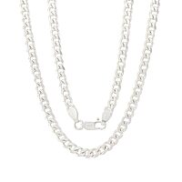 Sterling Silver Men's Curb Chain