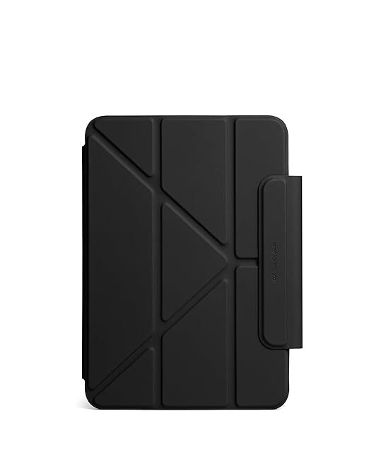 Black Pleat Y-Fold Magnetic iPad Case for iPad Mini 7 2024 8.3 Inch Black Pleat Y-Fold Magnetic iPad Case for iPad Mini 7 2024 8.3 Inch