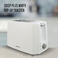 Havells Crisp Plus Pop-Up Toaster, White, 750 Watts