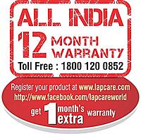 Lapcare LNS‑1803: ultra‑slim nano‑slot security lock with carbon‑steel cable, tubular key mechanism, PVC‑coated 1.8 m length, foam spacer, and 1‑yr warranty