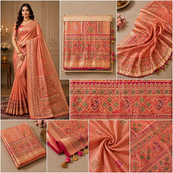 Silk Saree DN. 51490-TATHATSU