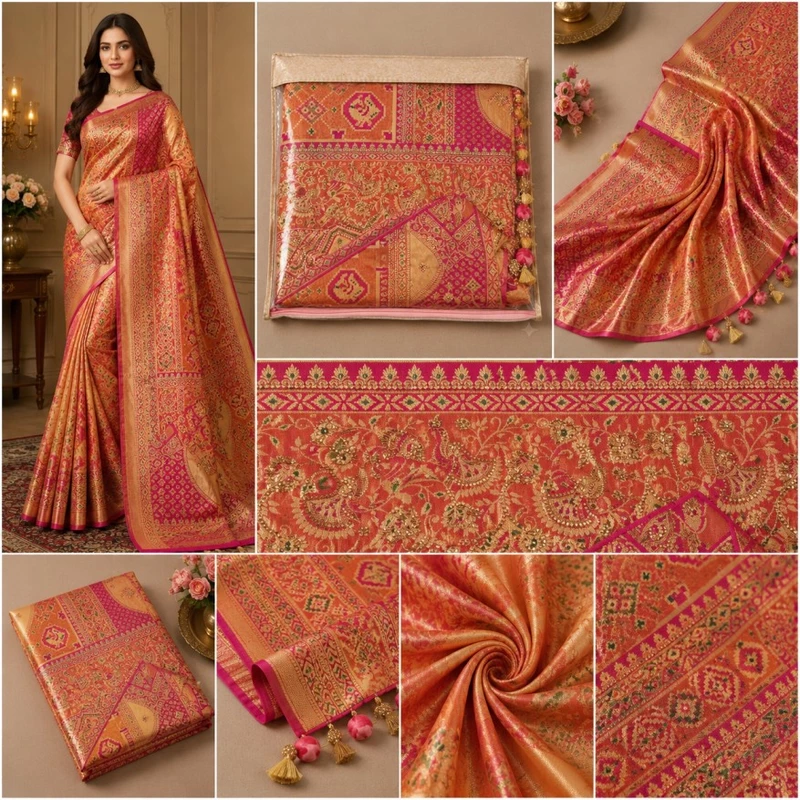 Silk Saree DN. 51492-TATHATSU