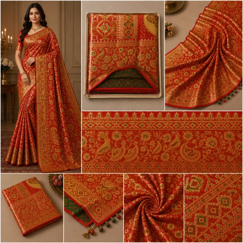 Silk Saree DN. 51492-TATHATSU