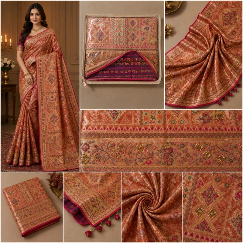Silk Saree DN. 51493-TATHATSU