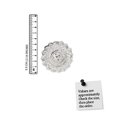 Silver Lotus Agarbatti Stand Silver Lotus Agarbatti Stand