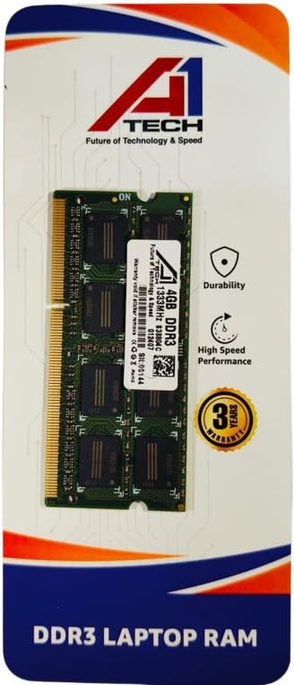 Techie 4GB DDR3 1333MHz Laptop RAM Stick, enhance your laptop's performance with this reliable memory upgrade. Perfect for multitasking and smooth operation, compatible with various models.