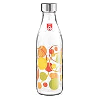 Treo by Milton Ivory Premium Glass Printed Bottle 1000 ml, 1 Pc