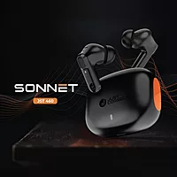 Just Corseca Sonnet TWS Earbuds – Bluetooth 5.4 | Quad Mic ENC | 42H Playtime | Black