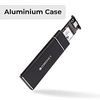 Zebronics CM01 M.2 SATA SSD Enclosure with Aluminum Case