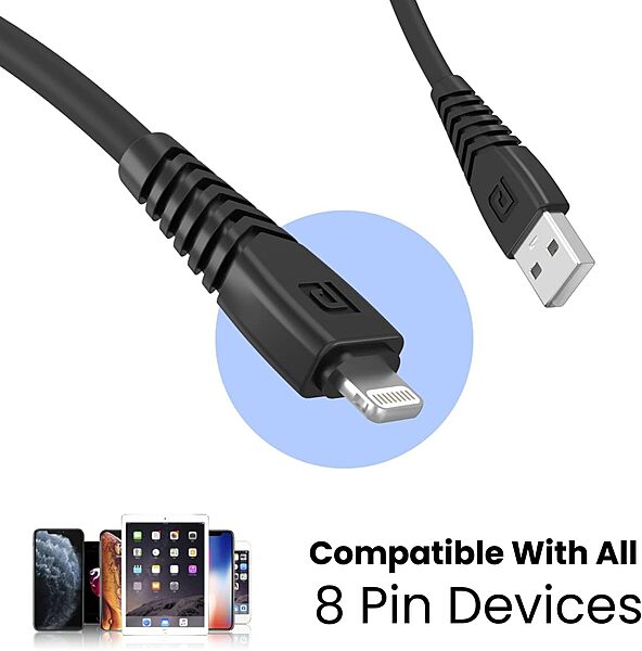 POR-655 Konnect Core USB-C Cable – 1M Fast Charging & Data Transfer Cable in White