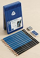 STA 100SB LUMOGRAPH PENCILS - 12 STA 100SB LUMOGRAPH PENCILS - 12
