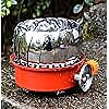 Outdoor Windproof Gas Stove Burner for Travel, Hiking, 1 Gas Cylinders Trekking & Backpacking