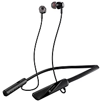 Portronics Harmonics Z10 – Wireless Earbuds, 35H Playtime, Deep Bass, Comfortable Fit, Bluetooth 5.0, Built-in Mic, Lightweight Design, Perfect for Sports and Daily Use, Color: Black.