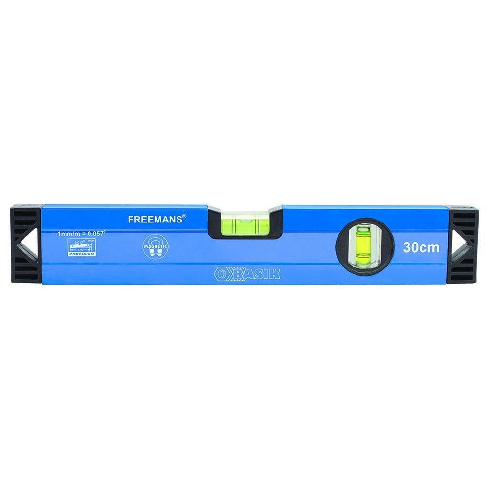 30cm Magnetic Spirit Level | 2 Vials