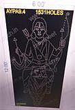AYPA9.4 AYAPPA 12X6 FEET 1531 HOLES (3PARTS)