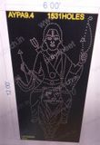 AYPA9.4 AYAPPA 12X6 FEET 1531 HOLES (3PARTS)