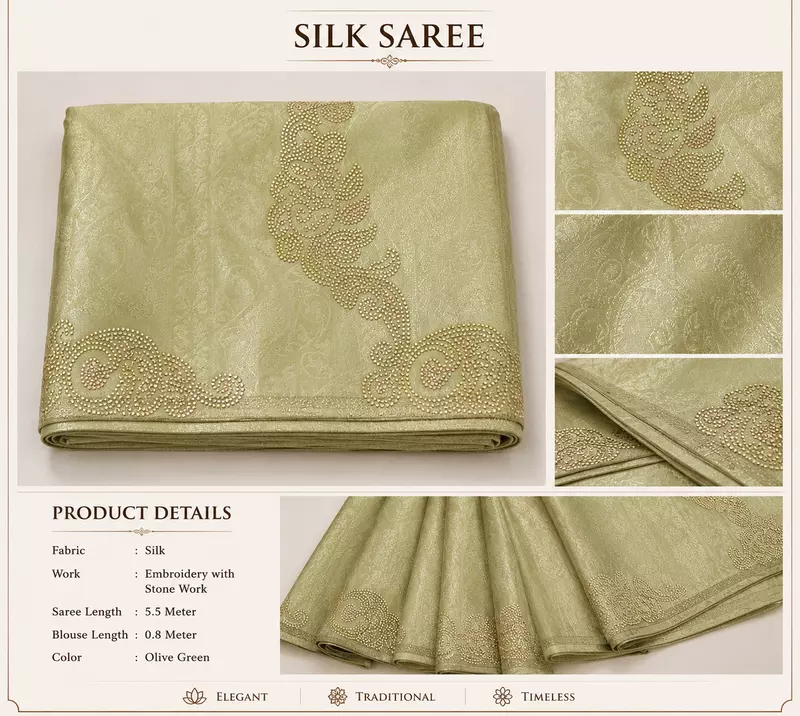 Silk Saree DN. 51630-AAKAR