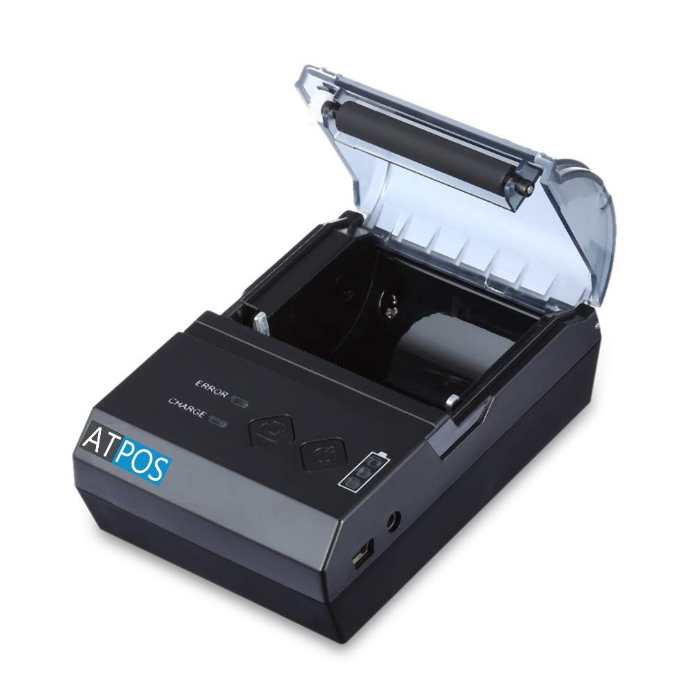Atpos Bluetooth E-200 Wireless Portable Thermal Receipt Printer